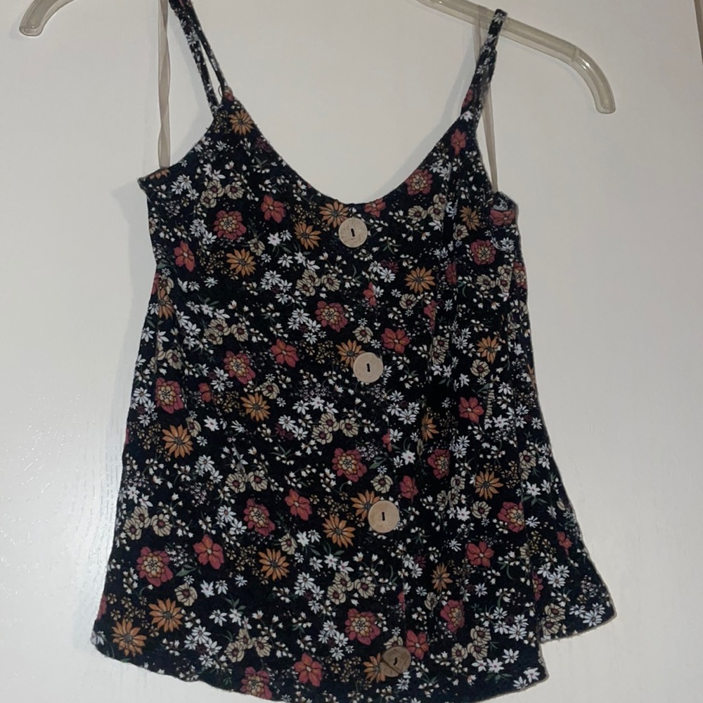 Floral tank top
